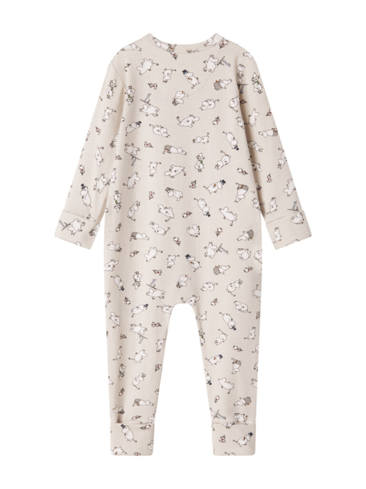 Rompy Zip, Modal, body, Baby - Moomin