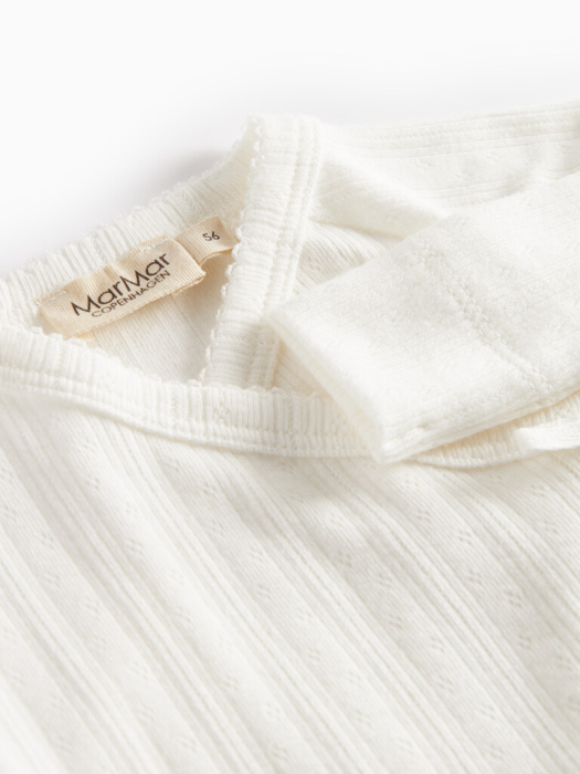 Rula, Pointelle, body, New Born - Gentle white