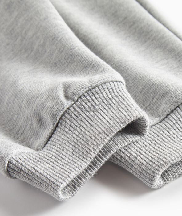 Pelon B, bottoms, Baby - Light grey melange