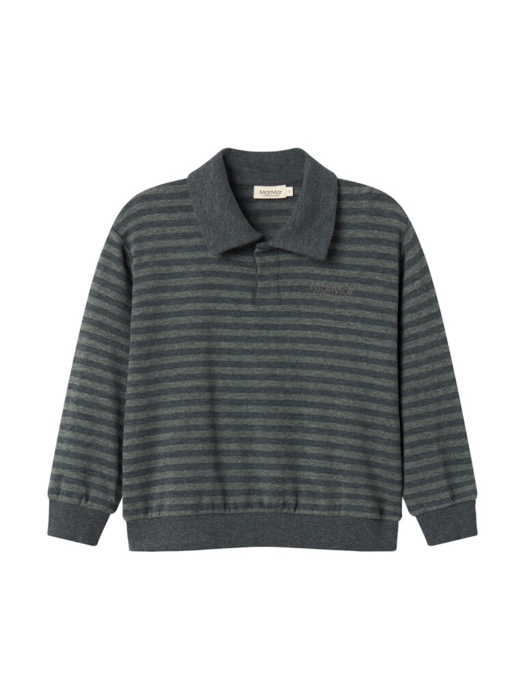 Thanos Polo, Kids - Forest stripe mel