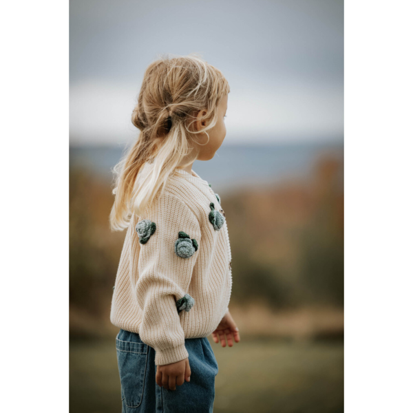 COOL FLOWER CARDIGAN