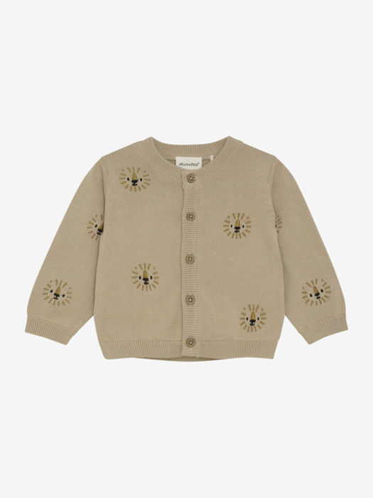 Minymo - Cardigan Knit Oxford