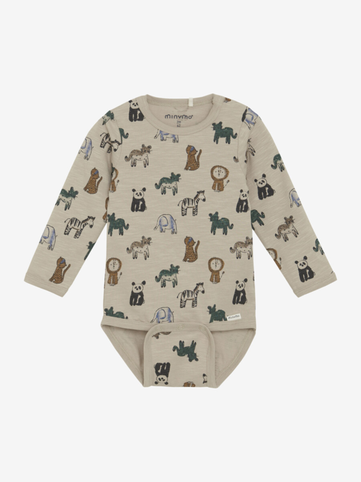 Minymo - Body LS AOP Oxford