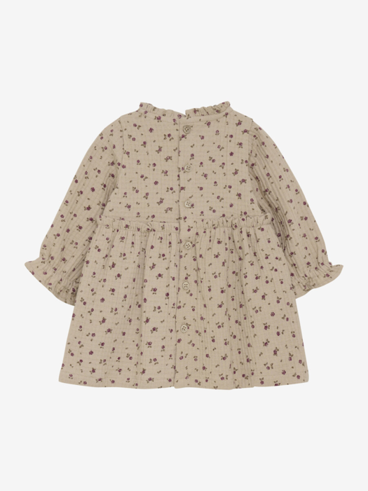 Minymo - Dress LS AOP w. Lining