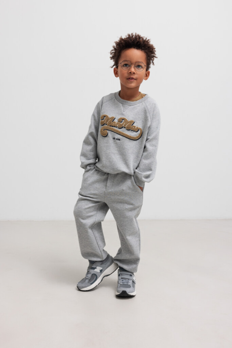 Pelon, bottoms, Kids - Light grey melange