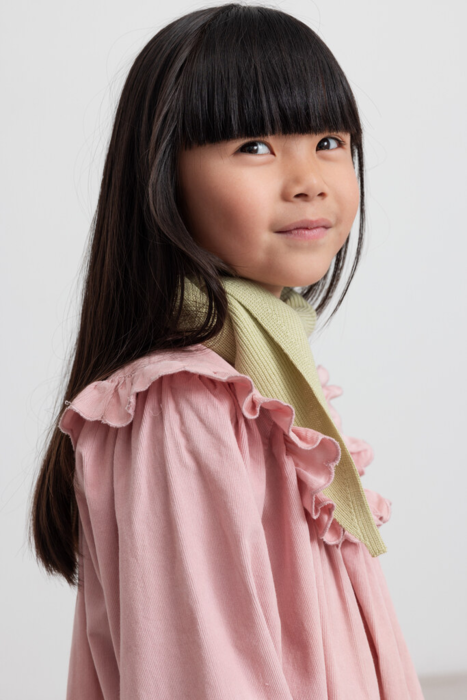 Delina, dress, Kids - Soft berry