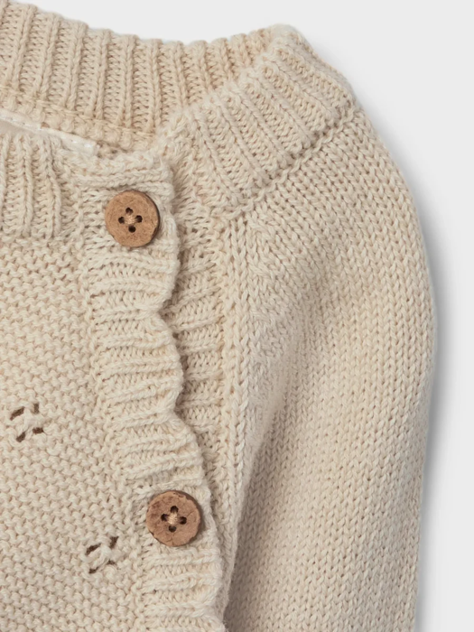 NBFLAGUNA LS WRAP KNIT LIL NOOS