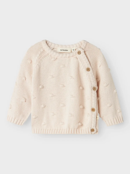 NBFGABLE LS WRAP KNIT LIL
