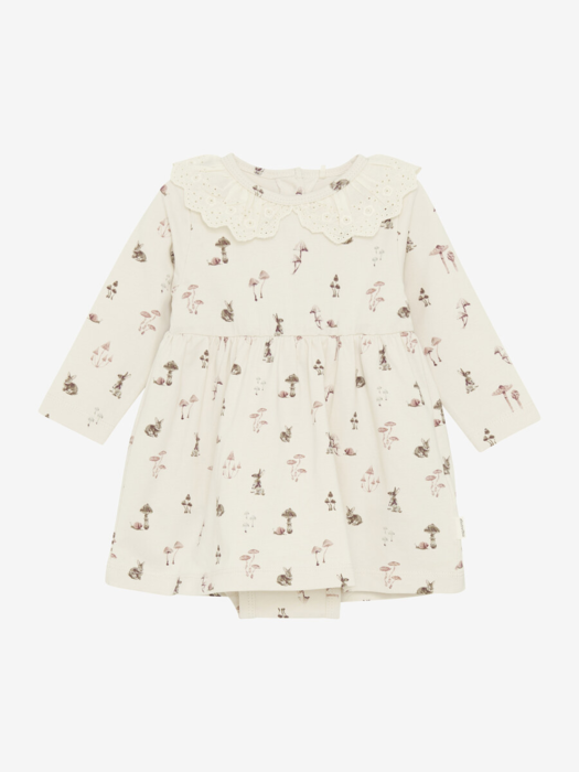 Minymo - Dress LS AOP