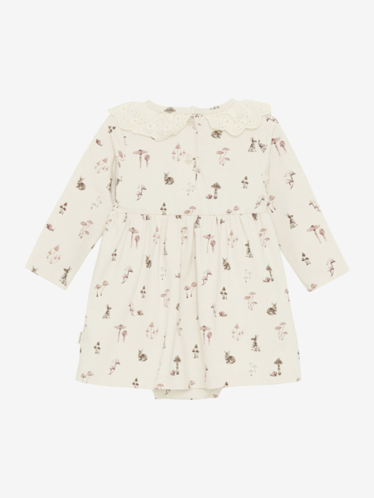 Minymo - Dress LS AOP