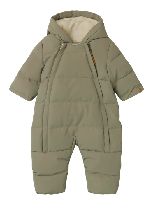 NBMLAMEDOW03 PUFFER SNOWSUIT FO LIL