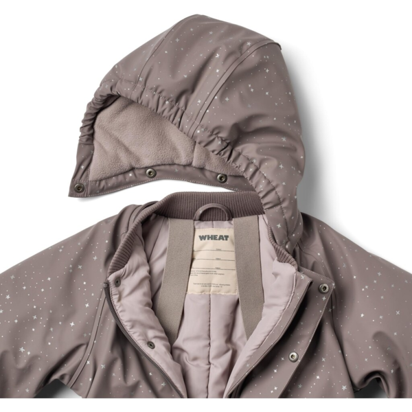 Wintersuit Ludo - purple stone stars