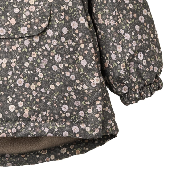 Jacket Sascha - black sea open flowers