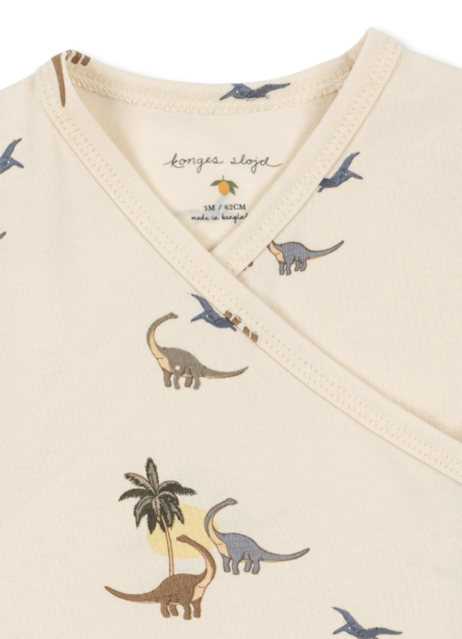 BASIC NEWBORN ONESIE GOTS – ØKOLOGISK MED STRETCH