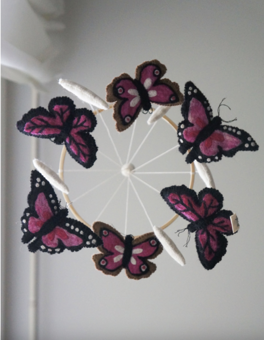 Uro, Sommerfugl, Pink