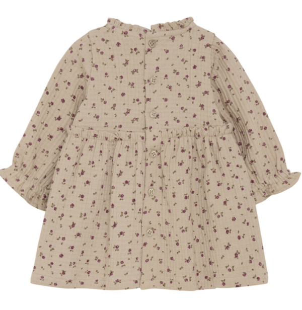 Dress LS AOP w. Lining