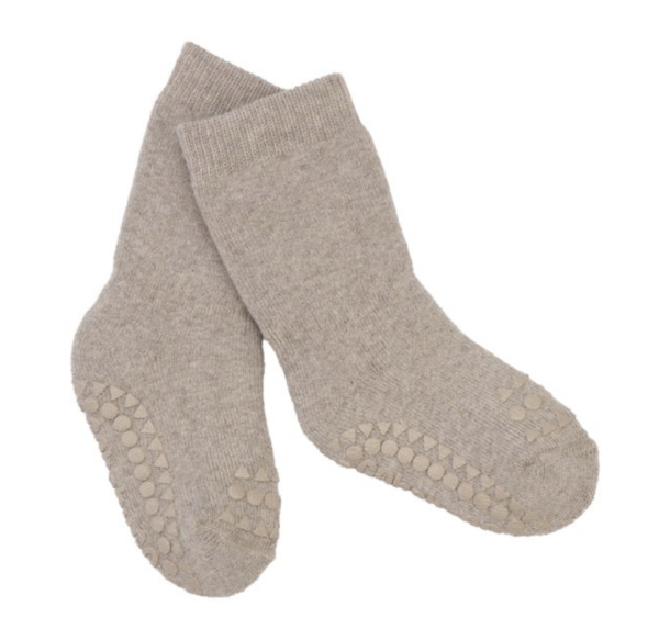 Terry socks - organic cotton sand