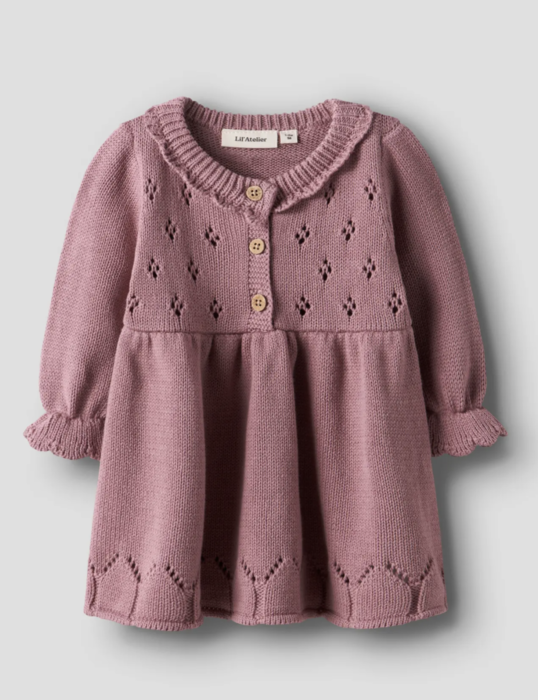 NBFRAMLA LIA LS KNIT DRESS LIL