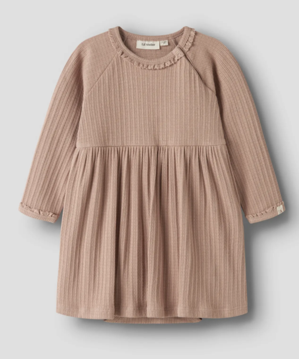 NBFBABETTE LS BODY DRESS LIL