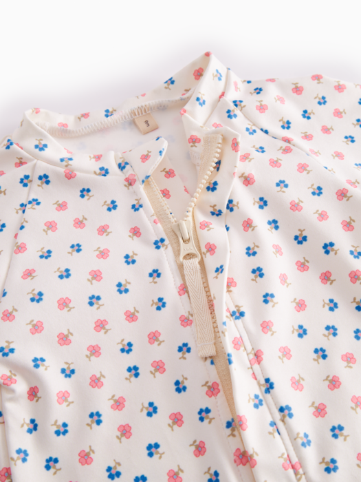 Badedragt m. lynlås