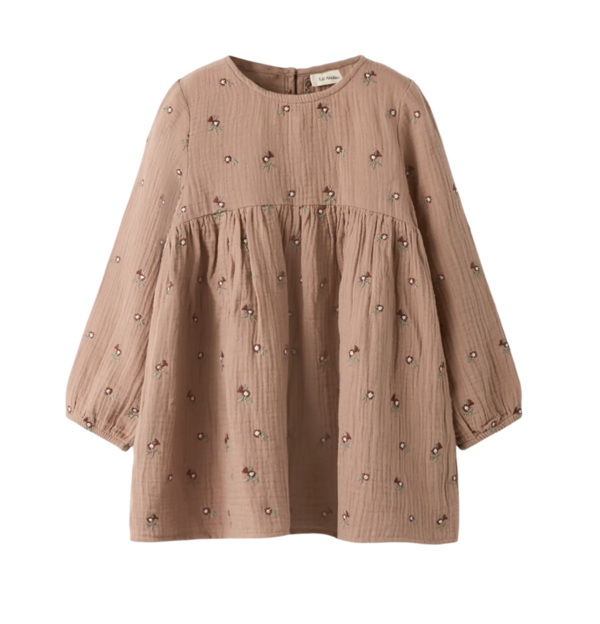 NMFTAMINA LS LOOSE DRESS LIL