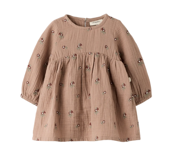 NBFTAMINA LS LOOSE BODY DRESS LIL