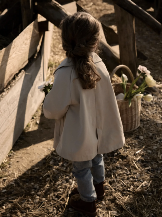 NMFLAMADELIN LOOSE LONG JACKET LIL