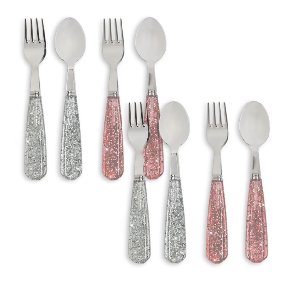 8-PAKKE GLITTERBESTIK