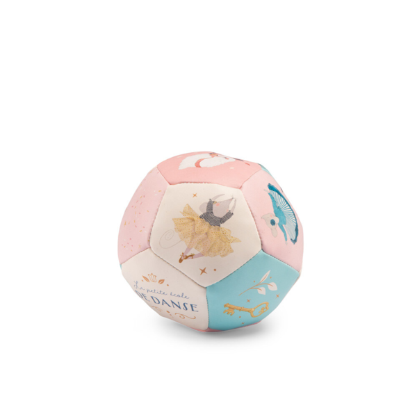 Moulin Roty - Blød bold 10 cm - La Petite Ecole de Danse
