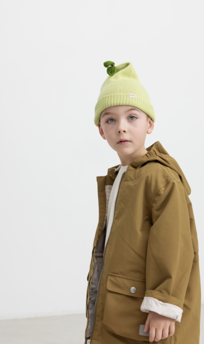 Atlas Pære - Bomuldsstrik Ensfarvet