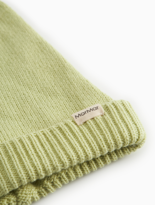 Atlas Pære - Bomuldsstrik Ensfarvet