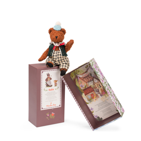 Moulin Roty - Stor bjørn 25 cm - Baba - Les Minouchkas
