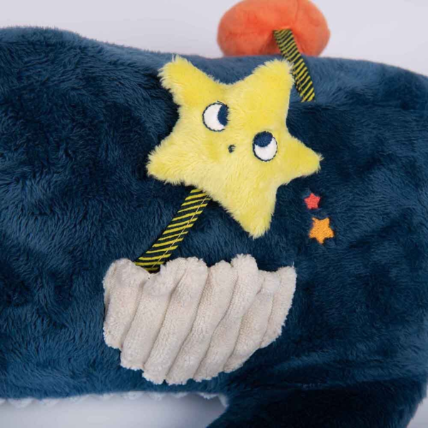 Moulin Roty - Aktivitetstøjdyr - Haj 58 cm - Les Aventures de Paulie