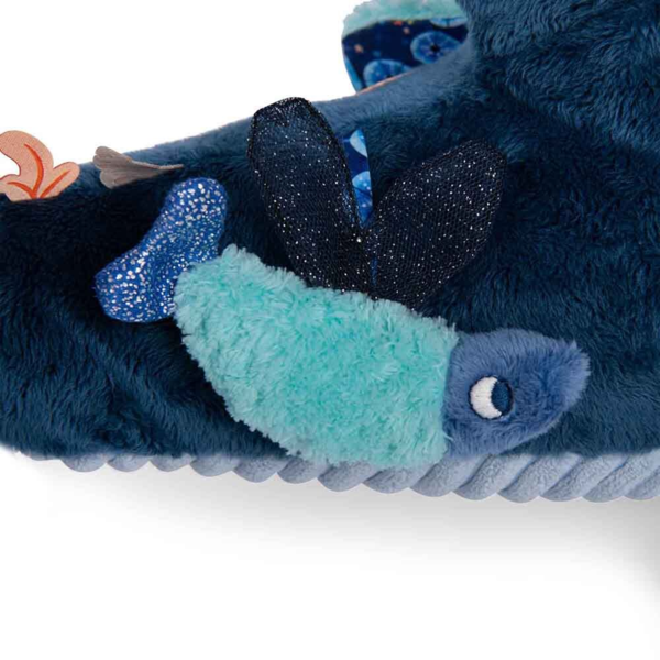Moulin Roty - Aktivitetstøjdyr - Haj 58 cm - Les Aventures de Paulie