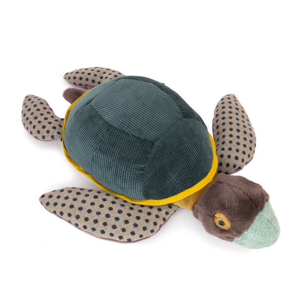 Moulin Roty - Tøjdyr - Stor skildpadde 60 cm
