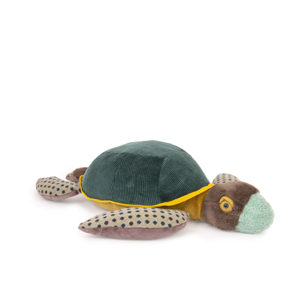 Moulin Roty - Tøjdyr - Stor skildpadde 60 cm