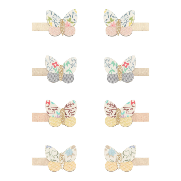 Mimi & Lula - 8 hårclips - Mini Betty Butterfly Florence