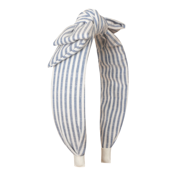 Mimi & Lula - Hårbøjle - Seaside Stripe Bow Amalfi