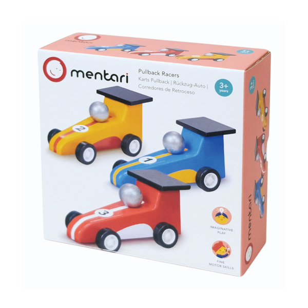 Mentari - 3 racerbiler med optræk