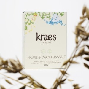 Babybad - havre & dødehavssalt 200g
