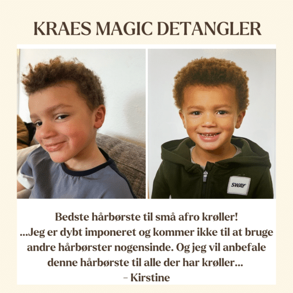 Magic Detangler børste med 20% kaffegrums