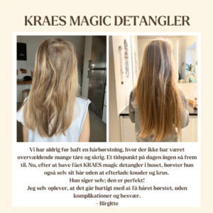 Magic Detangler børste med 20% kaffegrums