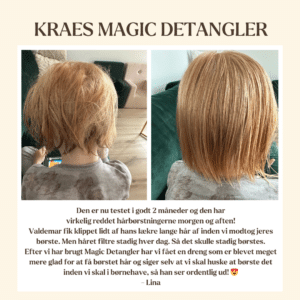 Magic Detangler børste med 20% kaffegrums