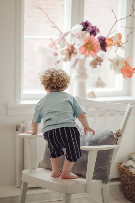 VIRA SHORTS - INSIGNIA BLUE / SANDSHELL