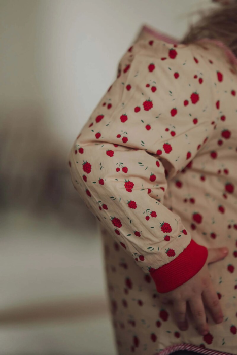 KOTA BERRY JACKET - POMPEIAN RED AOP