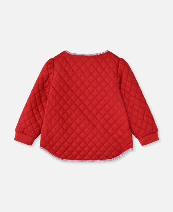KOTA BERRY JACKET - POMPEIAN RED AOP