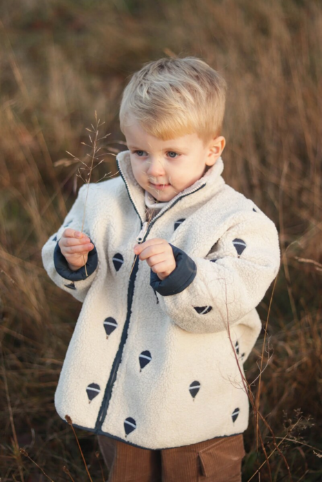 TEDDY BALLOON JACKET - SANDSHELL