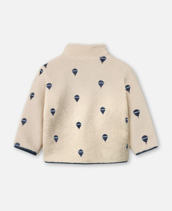 TEDDY BALLOON JACKET - SANDSHELL