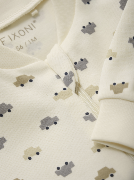 Fixoni - Nightsuit w.zipper a. foot