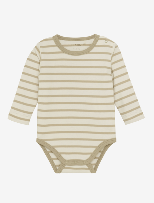 Fixoni - Body LS w.Velour Romper